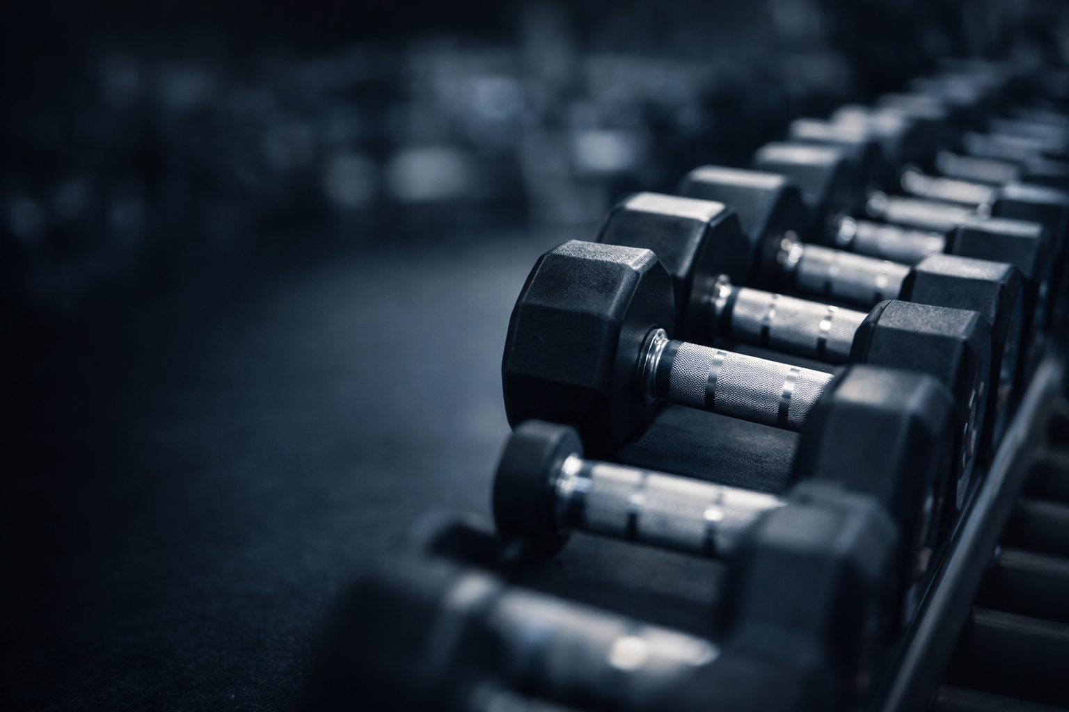 Modern gym with strength and fitness equipment